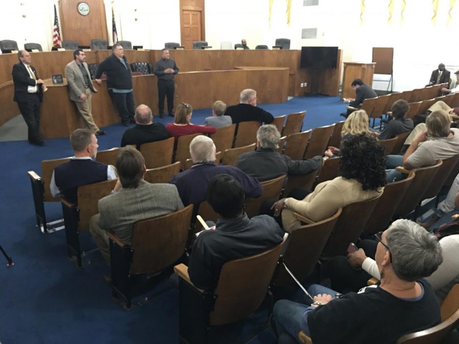 Nearly three dozen building contractors gathered Feb 3 at the Macon-Bibb County Government Center to talk with SAFEbuilt Georgia LLC which has agreed to take over local building permits and inspections if commissioners approve the proposal.
