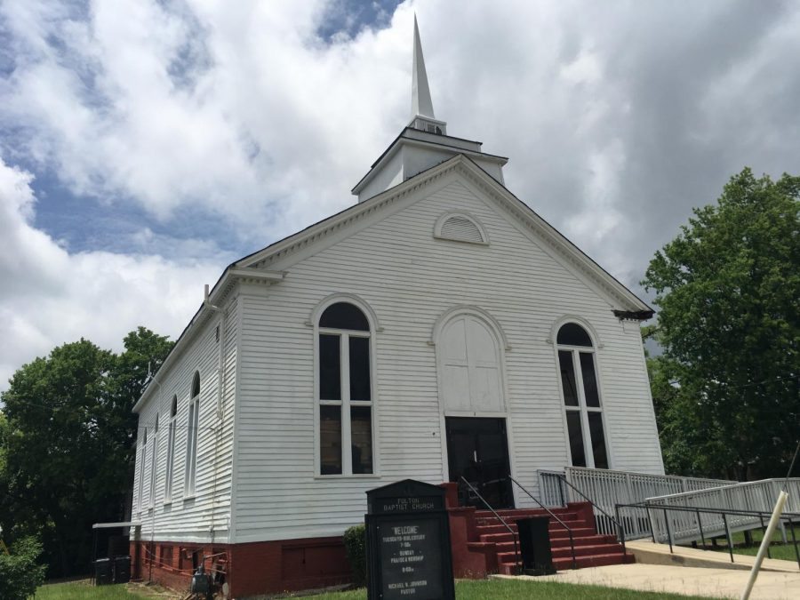 Fulton Baptist church, which is slated to be part of the Hawthorne Commons housing project, is believed to be Macons oldest church building.