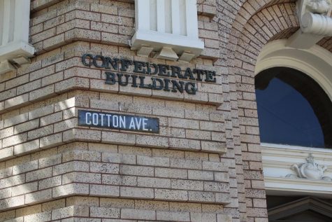 A photo of the "Confederate Building" in Macon, GA.