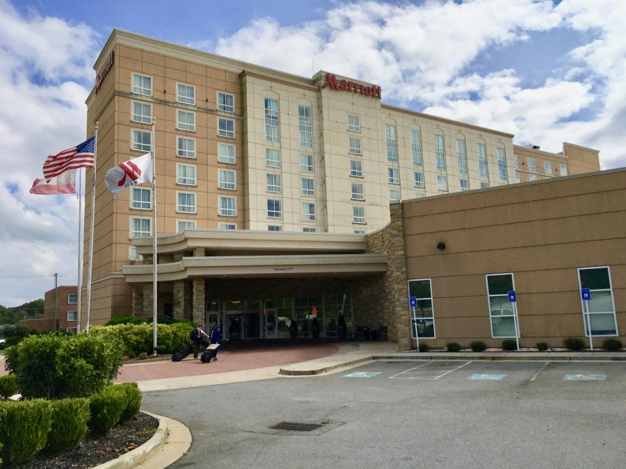 Macons Marriott City Center served as a COVID-19 bubble for TBS production staff recently working on the Go-Big Show. Visit Macon expects it will be a few years before tourism  fully rebounds. 