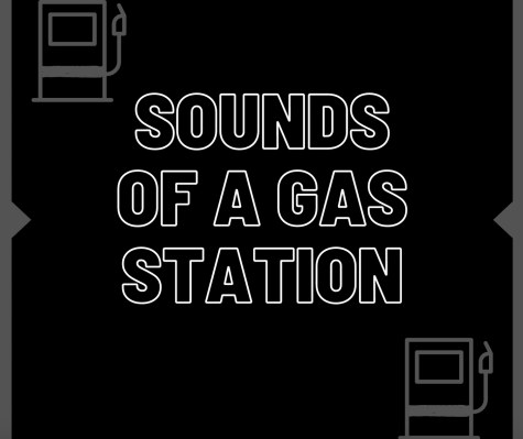 Sounds of a gas station