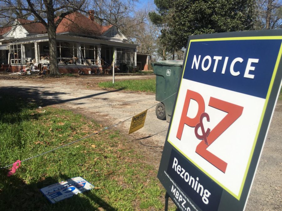 The Macon-Bibb County Industrial Authority purchased this home on Cochran Field Road in 2020 to be part of a new 125 industrial park to market to potential new industries. 
