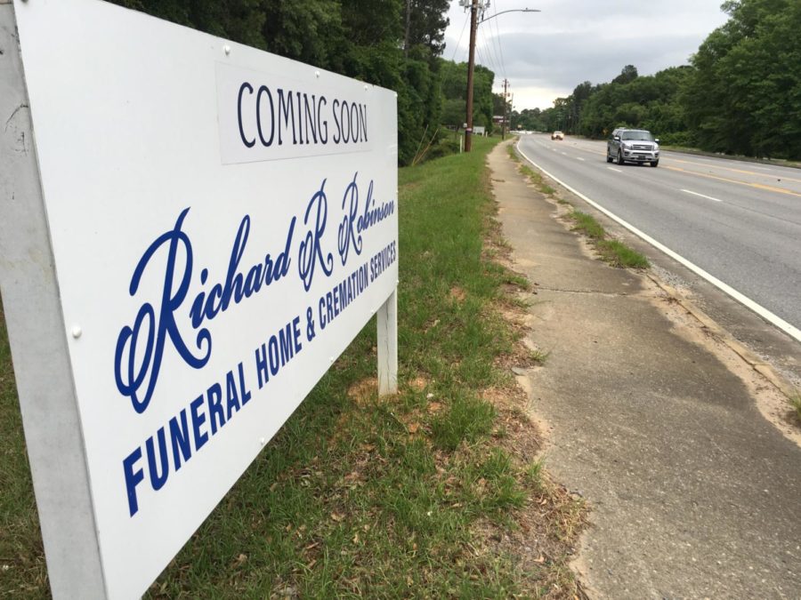 Richard Robinson plans to build a new funeral home at 2500 Shurling Drive across from St. Paul AME Church. 