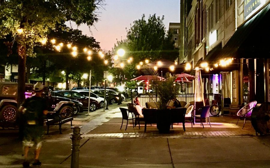 Twilight in Downtown Macon signifies a pending shift in security needs for nightlife safety, business owners say. 