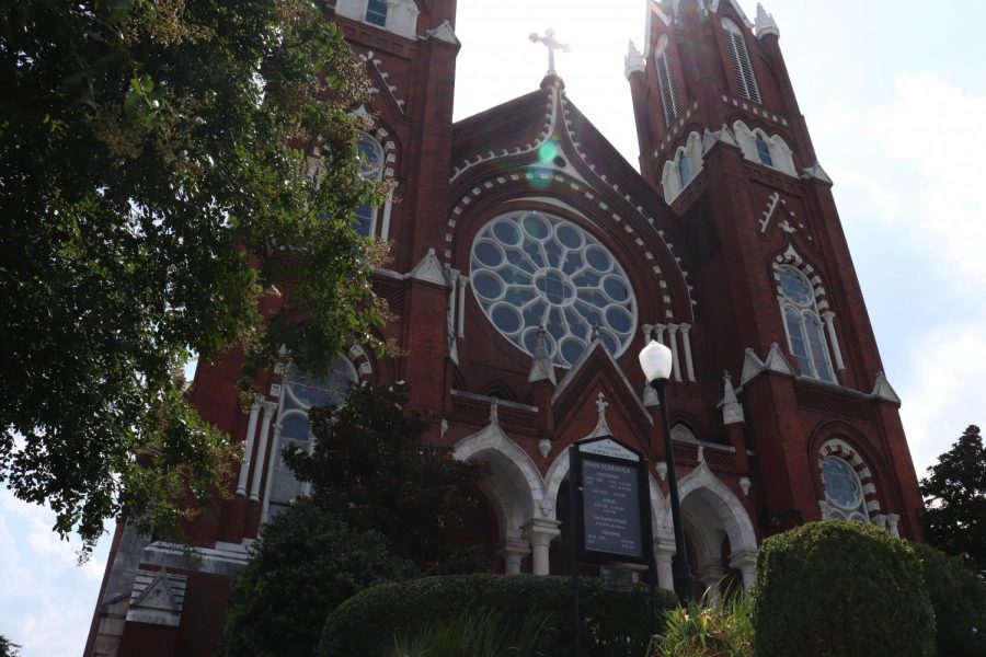 St. Joseph's Catholic Church is one of the many impressive examples of Macon architecture Barfield lists.