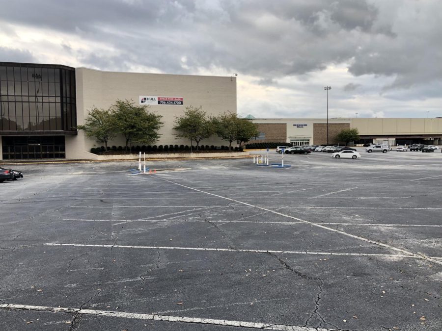The old Belk store is expected to house about three dozen indoor pickleball courts as part of Macon-Bibb Countys renovation of Macon Mall.
