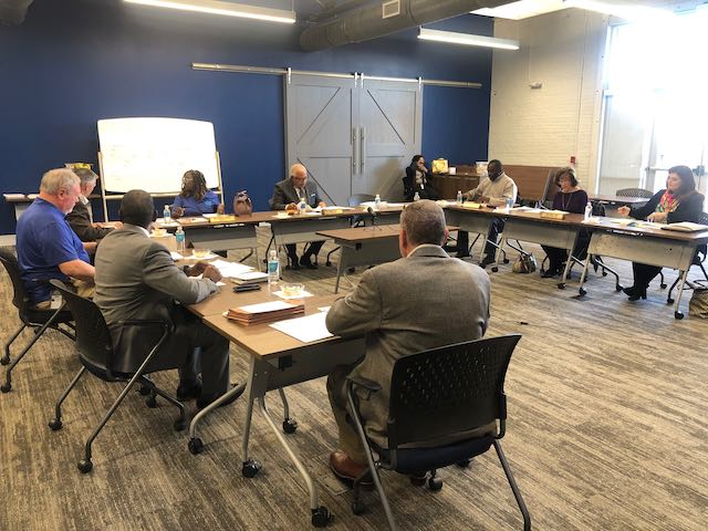 The Macon Water Authority held its last meeting of the year Thursday amid a strained atmosphere over the District Attorneys investigation into the alleged board misconduct of four members. 