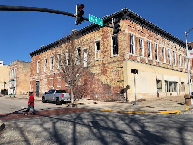 The Stuckey family plans to renovate the old Army Surplus store at the corner of Poplar and Third streets and the old House of Johnson at 535 Poplar St. into a mixed-use development including a recording studio and artist lofts.