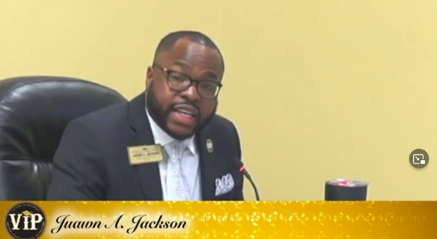 Bibb County School Board elected Juawn Jackson as its president for 2023. Jackson was elected to the board in 2020 and represents the countys west side.