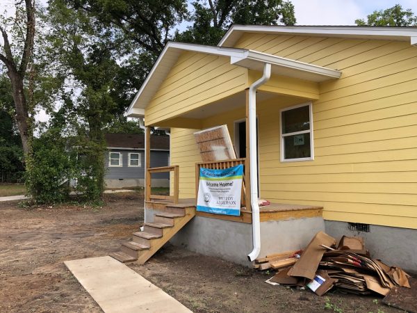 Macon Area Habitat for Humanity is nearing completion of its first three houses in Napier Heights. 