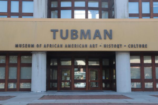 The Tubman Museum sits on Cherry Street welcoming visitors
