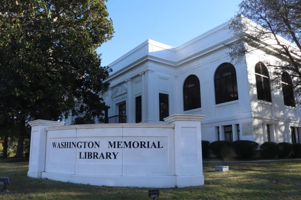 The Washington Memorial Library located on Washington Ave. Washington Memorial Library celebrated its 100th birthday in November of 2023. 