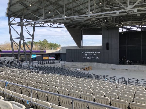 Macon-Bibb Countys new Atrium Health Amphitheater opens March 24 with ZZ Top and Lynyrd Skynyrd.