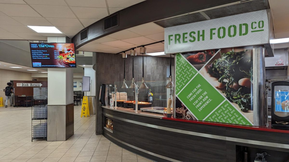 Mercer University's main dining hall, the Fresh Food Company.