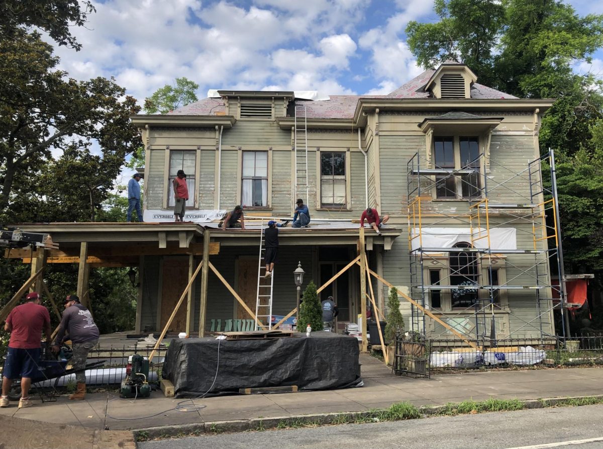 The Macon-Bibb County Planning & Zoning Commission is rewriting regulations governing historic home renovations like this one on Georgia Avenue. 