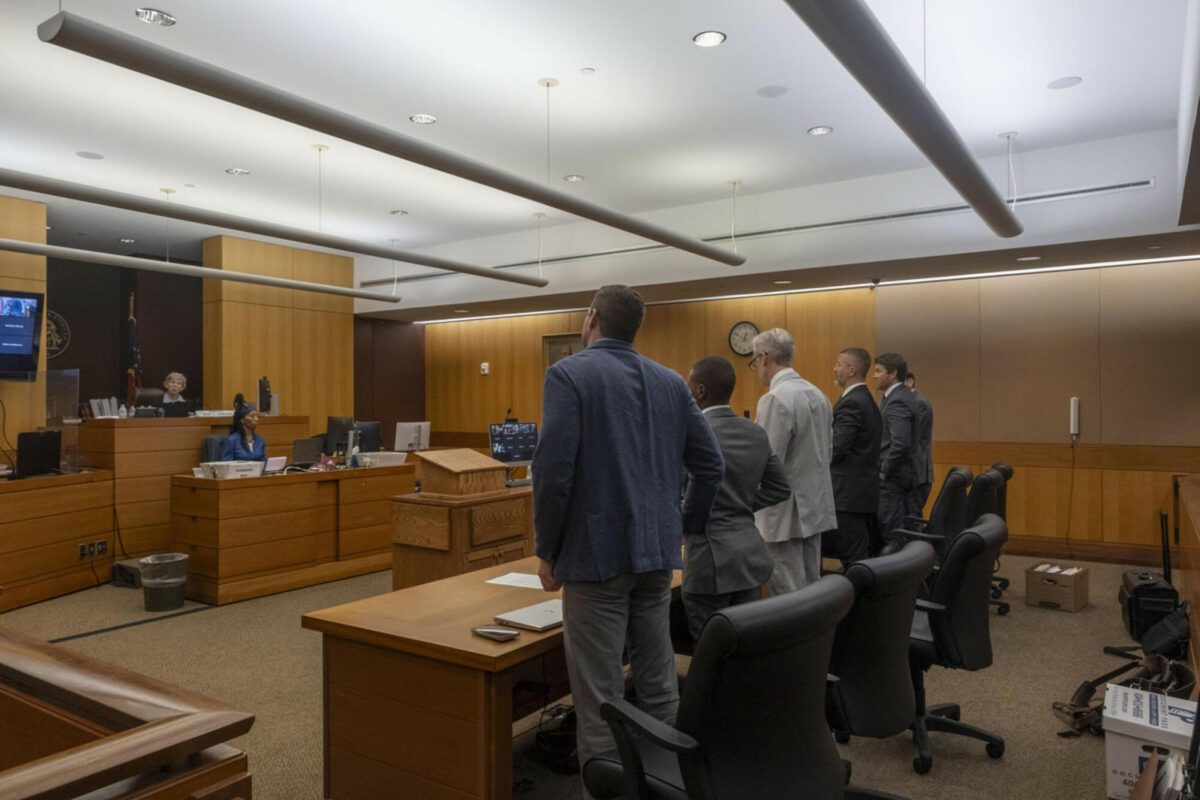 Attorneys and representatives for correctional health care provider, Wellpath, and for the state attended a hearing over the lawsuit at the Fulton County Superior Court on Monday, June 24, 2024. The new health care provider for Georgia prisons will start July 1.