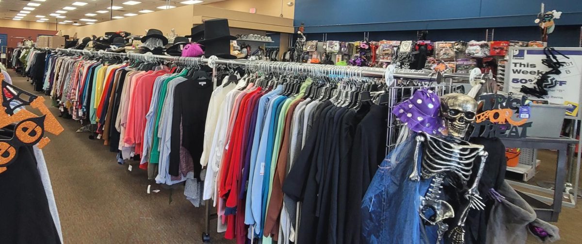 Goodwill on Forsyth Road in Macon, Ga held a weekly discount for blue tags on October 1, 2024. 