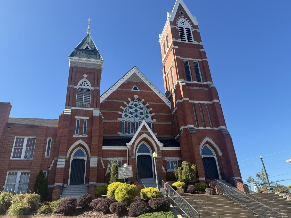 The First Baptist Church of Christ in Macon, Ga. Photographed on October 20th, 2024.