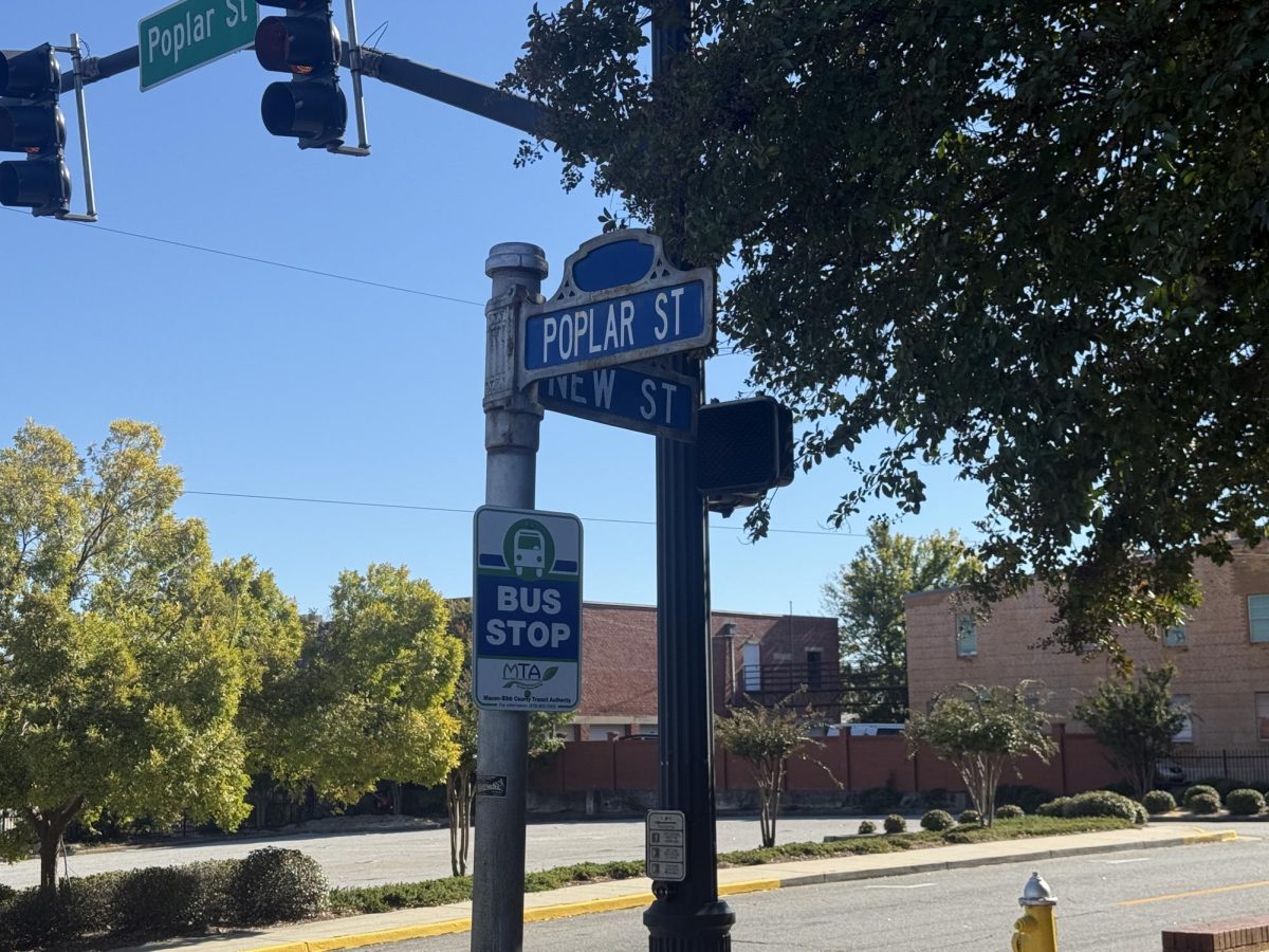 Poplar Street in Macon, Ga. Photographed on October 20th, 2024.