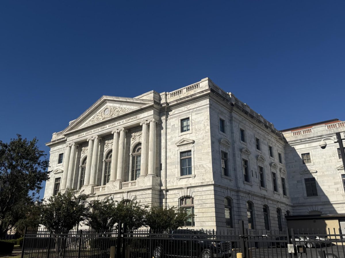 William Augustus Bootle Federal Building and U.S. Courthouse in Macon, GA. Photographed on October 20th, 2024.