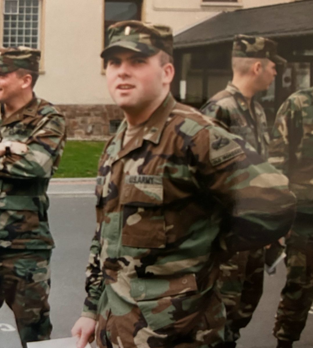 2nd Lt. Garland Crawford in the 1st Armored Division in Bad Kreuznach, Germany. Photo courtesy Dr. Garland Crawford