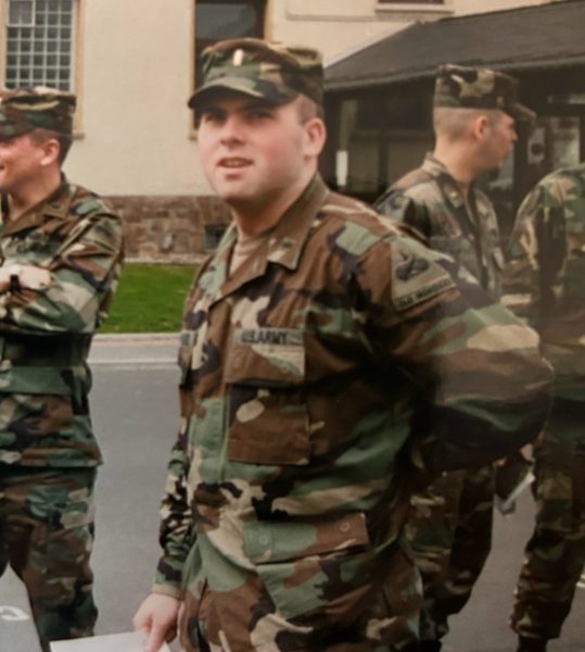 2nd Lt. Garland Crawford in the 1st Armored Division in Bad Kreuznach, Germany. Photo courtesy Dr. Garland Crawford