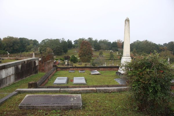 A photo overlooks Rosehill and Oak Ridge Cemetery on November 11, 2024. 