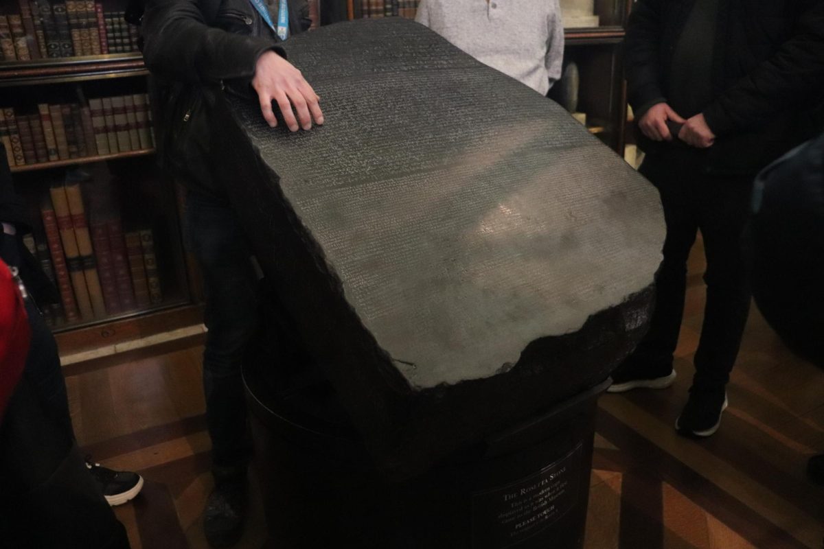 Rosetta Stone replica at the British Museum. (March 2025)