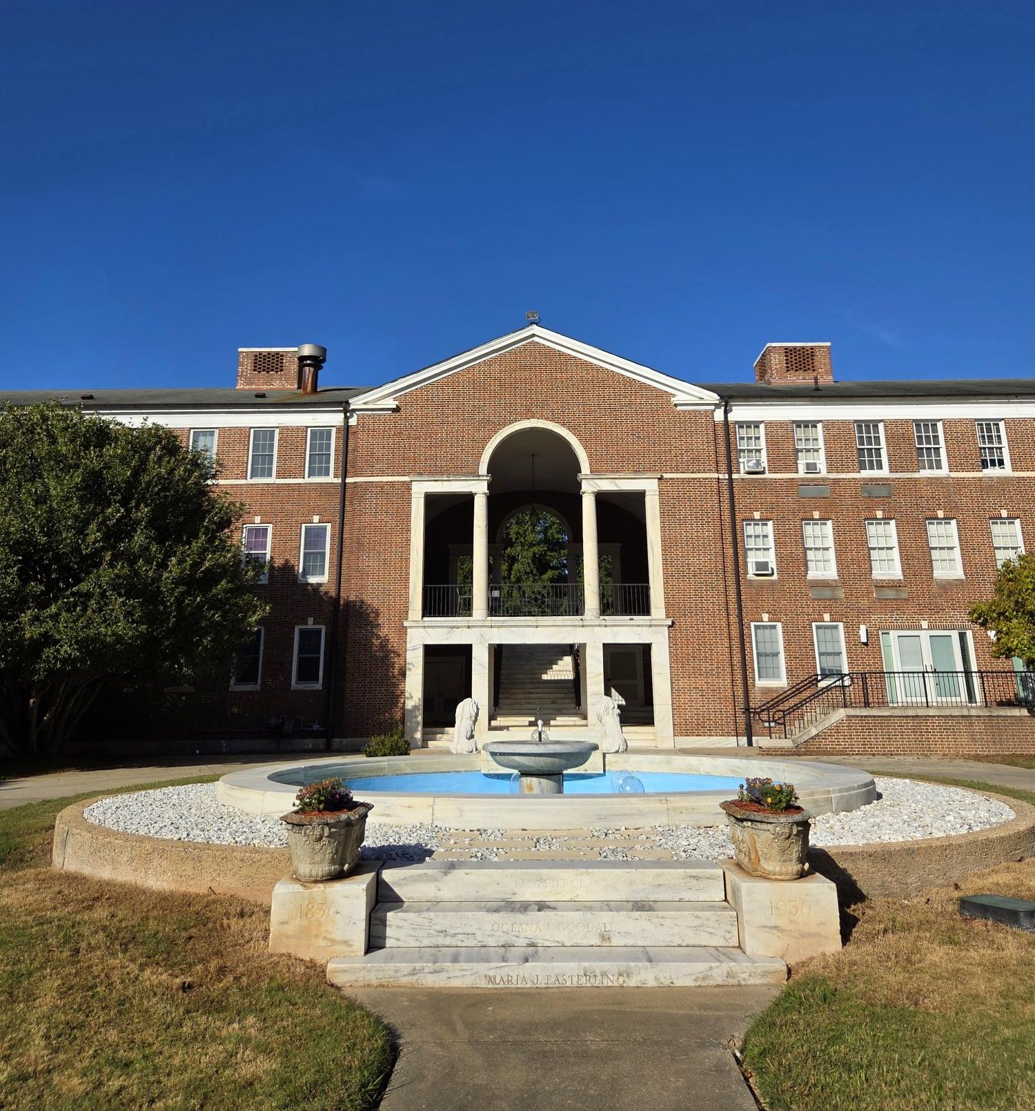 Wesleyan University's student residence building known as Persons Hall. 