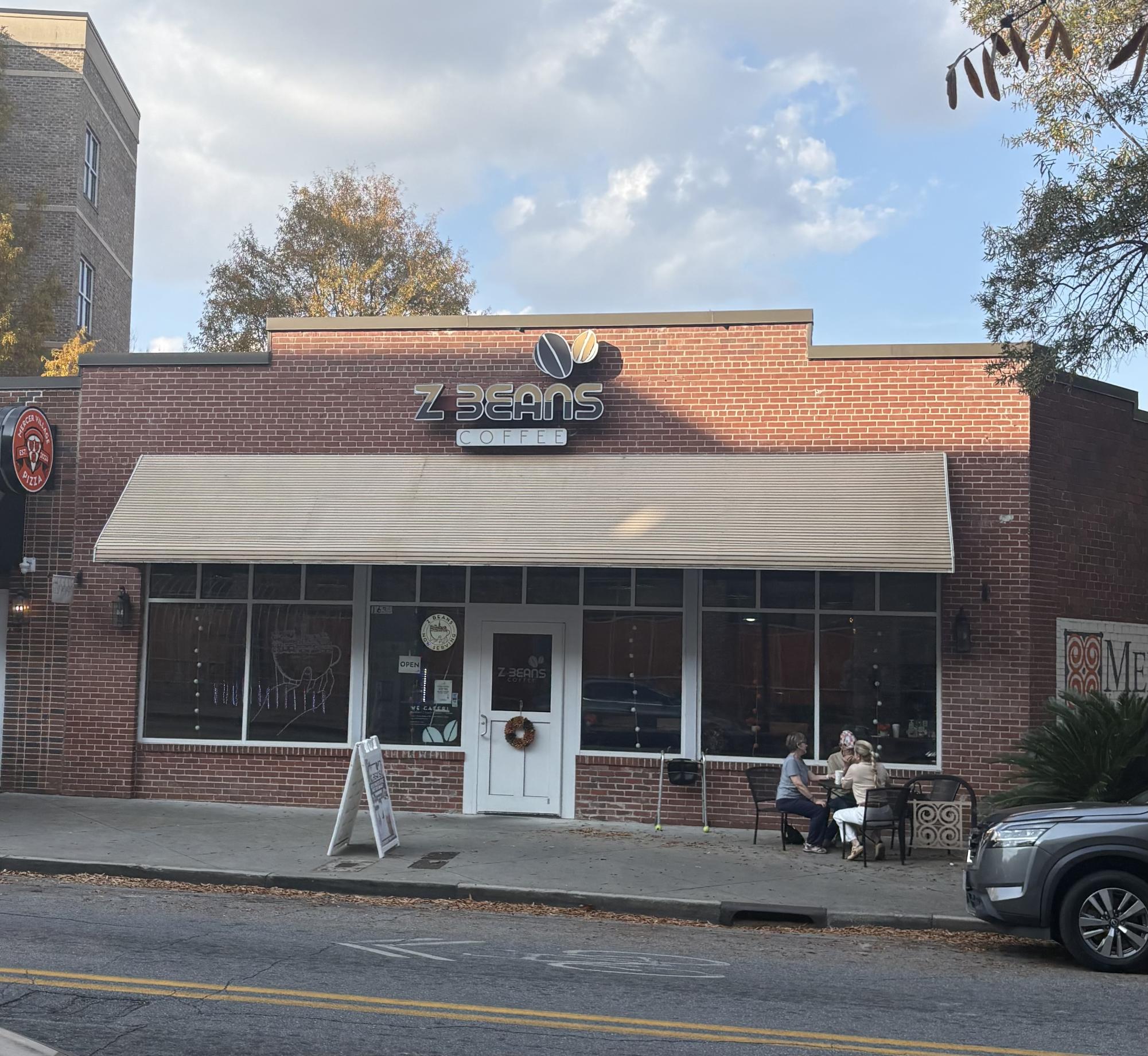The Z Beans coffee shop located in Mercer Village.