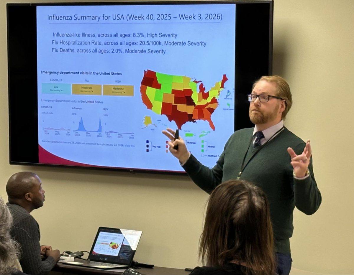 North Central Health District Epidemiologist Ben O'Neal said Macon-Bibb County saw some of the highest rates of respiratory illness this season and warns of the resurgent threat of measles.