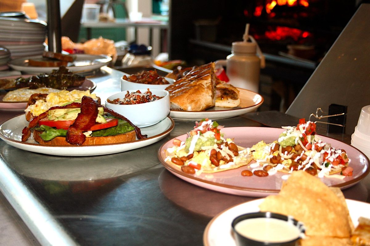 Photo of the food that is available at Yolla. 
