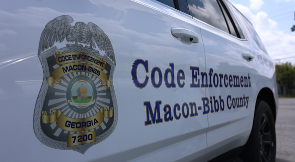 Macon-Bibb County Code Enforcement officers use these branded vehicles to investigate code violations.