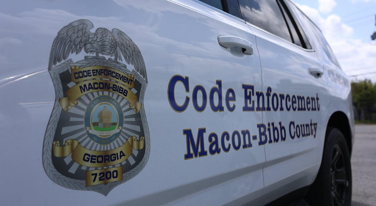Macon-Bibb County Code Enforcement officers use these branded vehicles to investigate code violations.