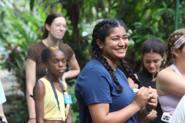 Mercer students volunteer at Proyecto Asis in June 2026.