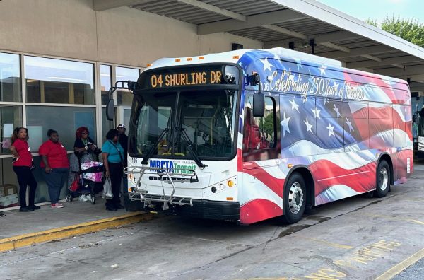 The Macon-Bibb County Transit Authority's "Freedom" bus went into service July 1 in time for America's 250th anniversary. 